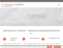 Tablet Screenshot of kmsz.pl